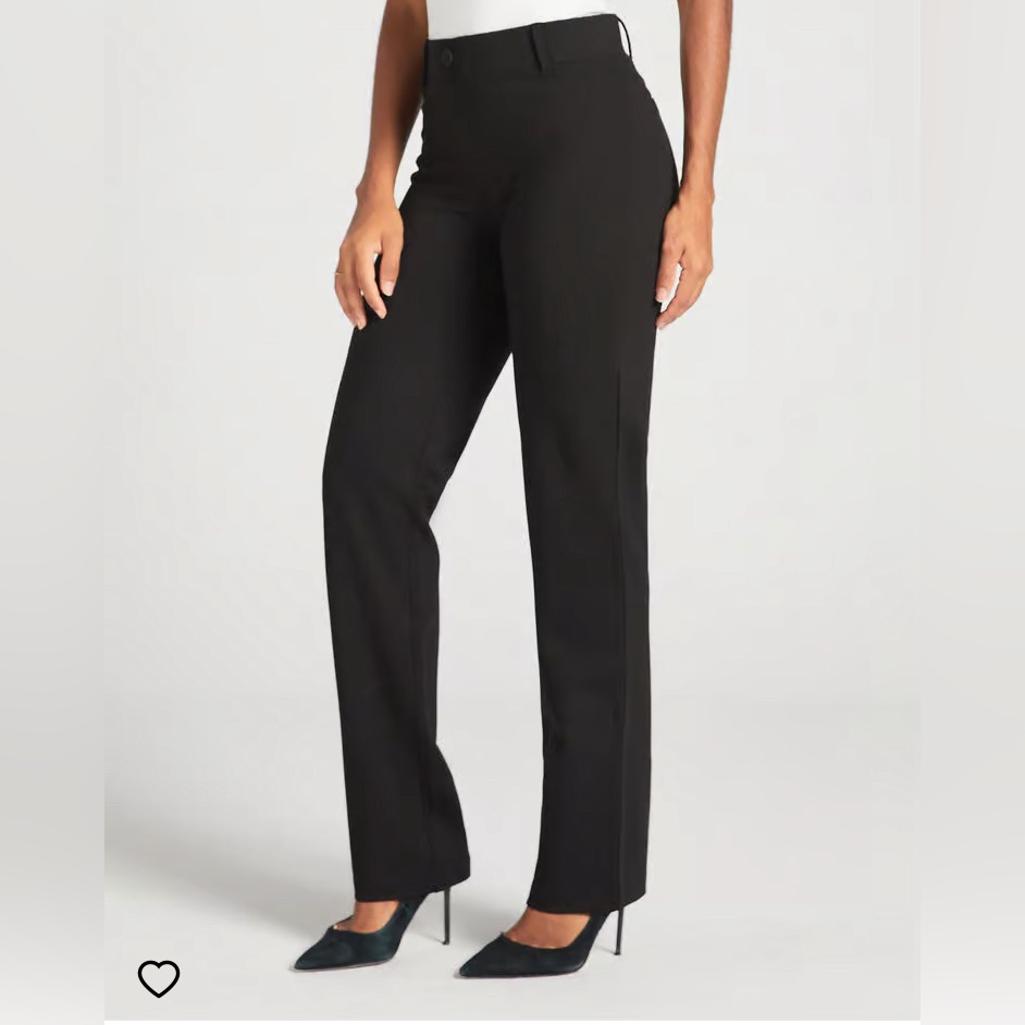 Nwot Classic Betabrand Black Dress Pants 4 Functional Pockets!